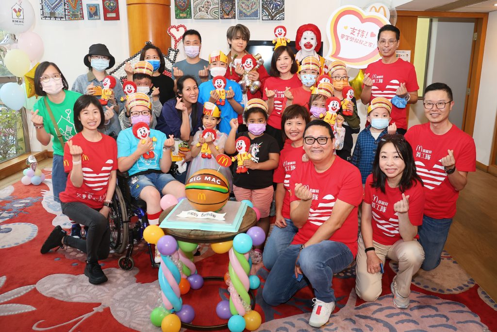 姜濤擔任香港麥當勞叔叔之家慈善大使