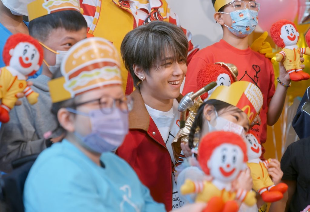 姜濤擔任香港麥當勞叔叔之家慈善大使