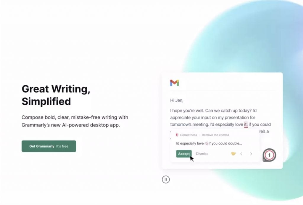 AI寫作工具教學3.丨Grammarly