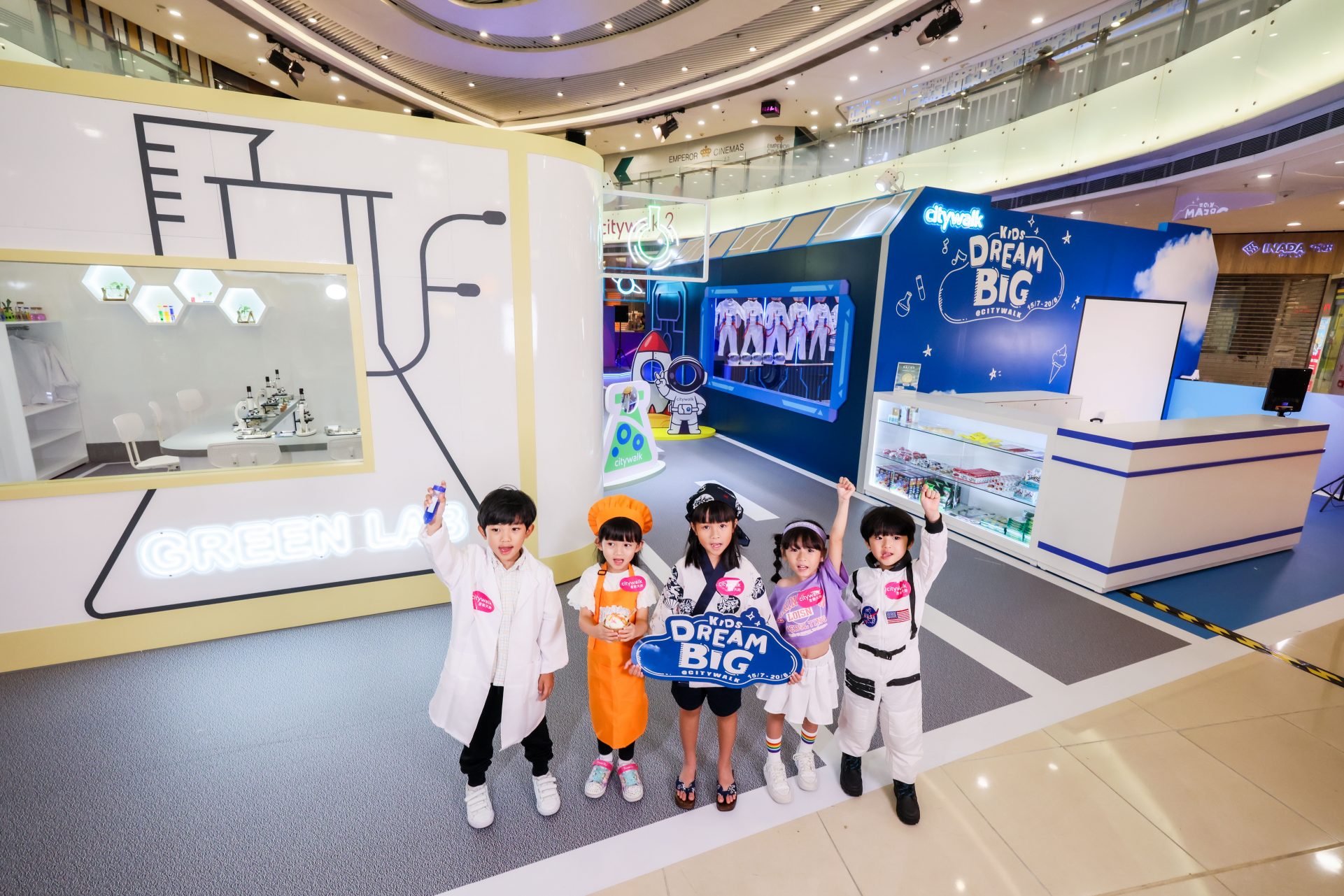 Citywalk 荃新天地呈獻「KIDS DREAM BIG!夢想職業體驗館」