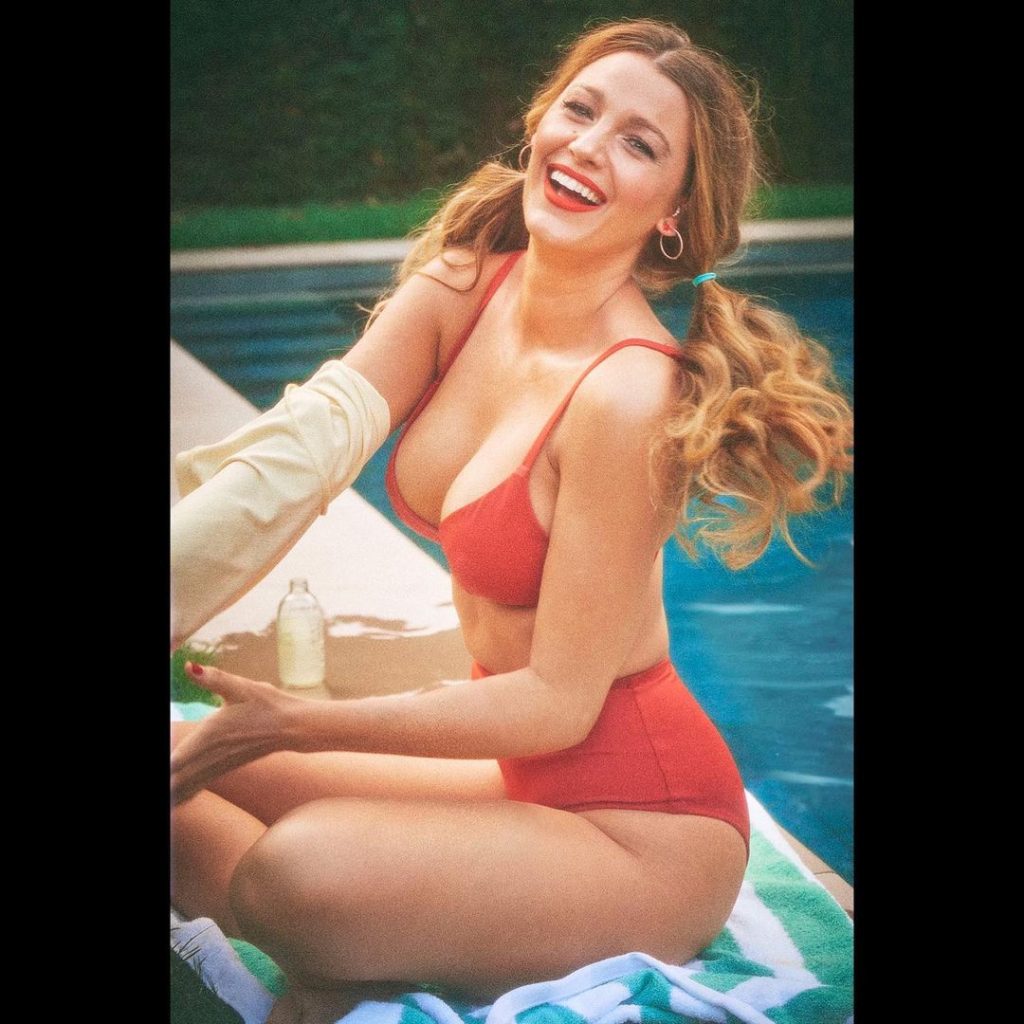 花邊教主 BlakeLively 產後瘦身 產後