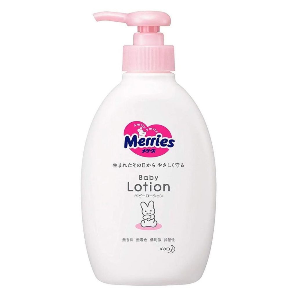 Merries Baby Lotion 嬰兒潤膚乳液 (HK$83.9/400ml)