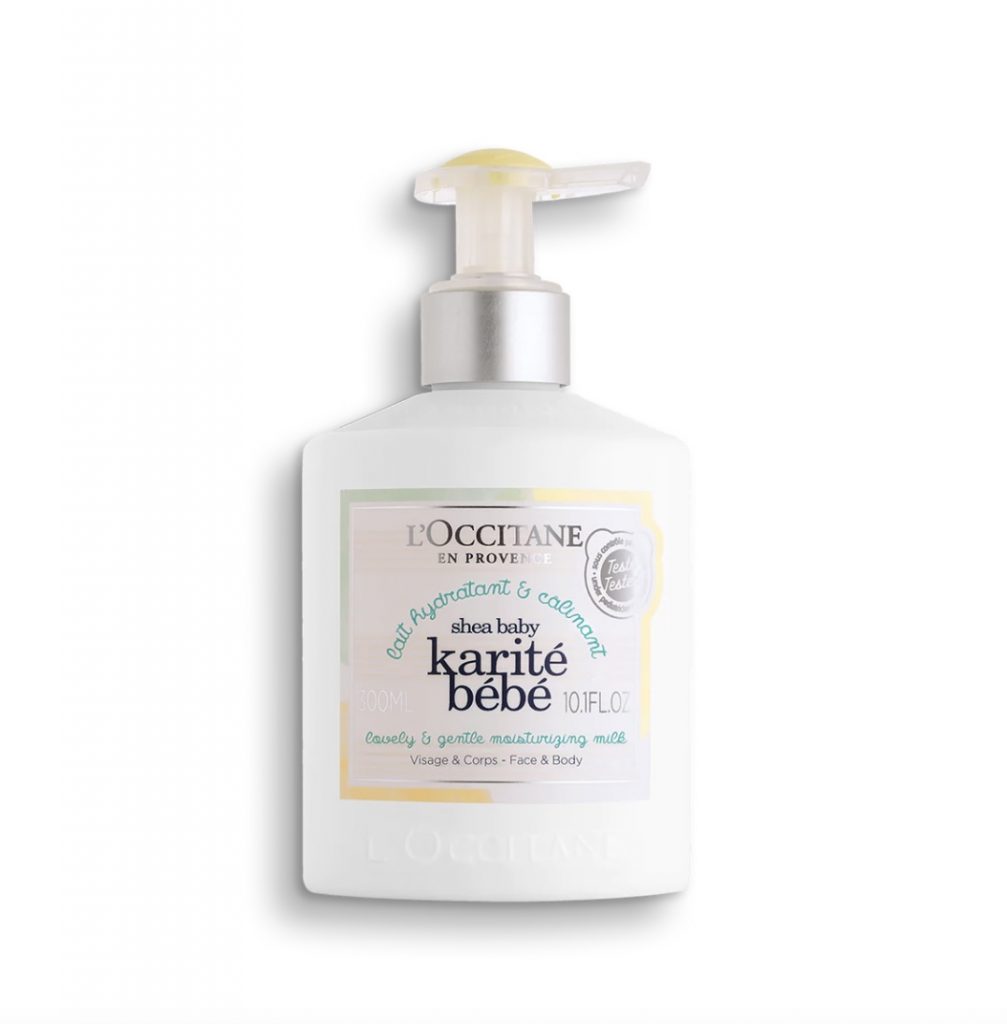 L’OCCITANE Shea baby Lovely & Gentle Moisturizing Milk 乳木果嬰兒溫和潤膚露 (HK$270 / 300ml)