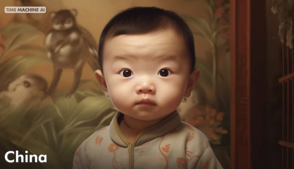 （圖片來源：YouTube@Time Machine AI截圖）