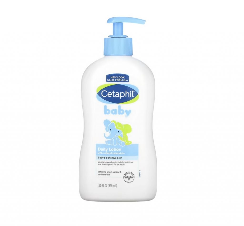 3. Cetaphil Baby Daily Lotion with Organic Calendula舒特膚嬰兒潤膚霜(含天然金盞花) (HK$131.4/400ml)