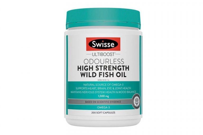 Swisse Ultiboost Odourless High Strength Wild Fish Oil (200粒)