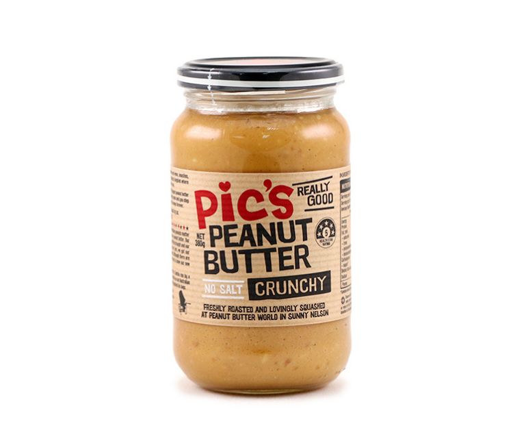 Pic’s – Peanut Butter Crunchy 同樣不加鹽糖相對健康之選(HK$88@ HKTV Mall)
