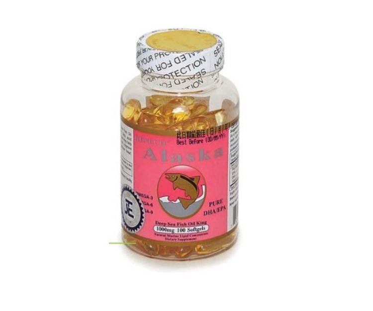 Kenecil Alaska Deep Sea Fish Oil King 健力仕美國阿拉斯加深海魚油丸 (300粒)大約零售價HK$218， 聲稱來自美國，污染物評分是5分，種類屬膠囊類，只標明供成人服用。