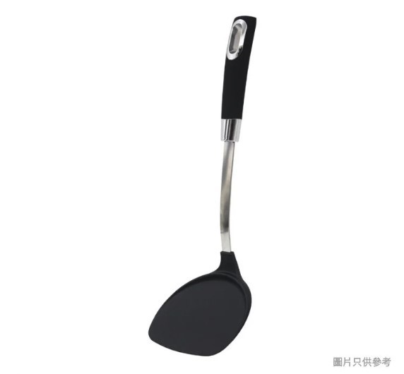 消委會鑊鏟達4.5總評的Stoha中式鑊鏟為尼龍材質，骨架為不鏽鋼，手柄舒適實用，耐磨耐高溫，可用在易潔鑊上，輕鬆完成惹味小炒或簡單煎蛋。價錢約$60，價格屬比較高。尺寸為35.5cm x 11.3cm。