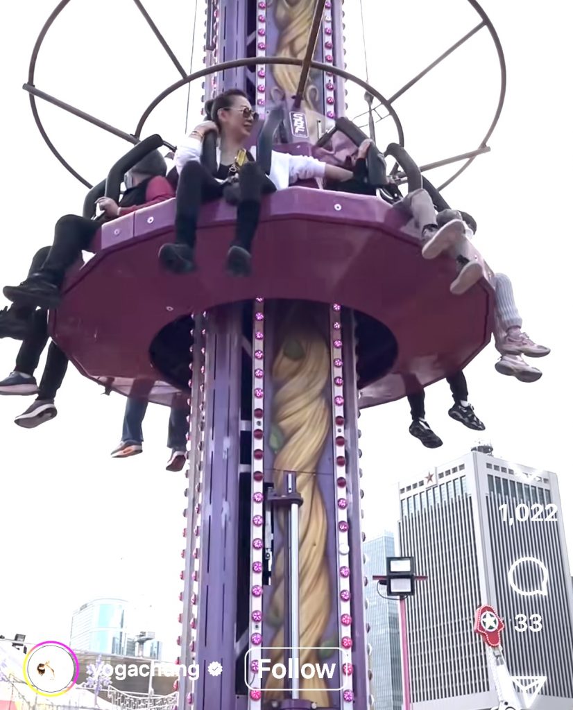(圖片來源：IG@yogachung)