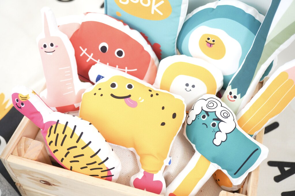 抓周好朋友 - 週歲派對抓周用品組 (HK$553.5@pinkoi)