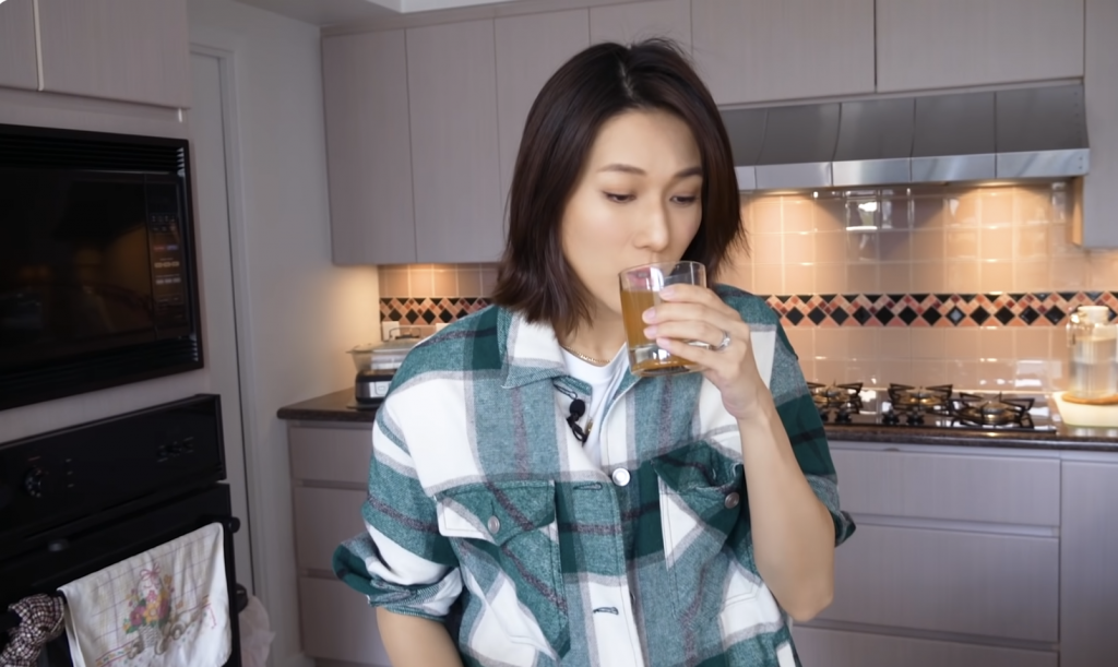 鍾嘉欣 排毒