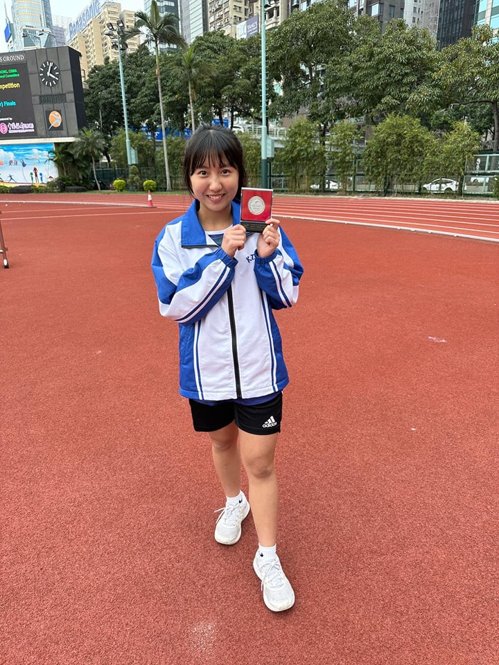 Celine是運動健將，獲獎無數。（圖片來源：FB@Celine楊鎧凝）