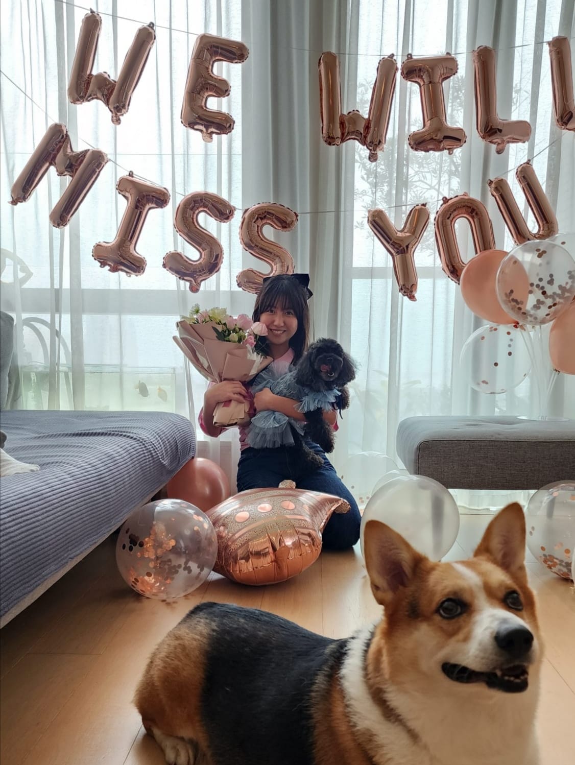 Celine楊鎧凝將負笈日本升學。（圖片來源：FB@Celine 楊鎧凝 ）