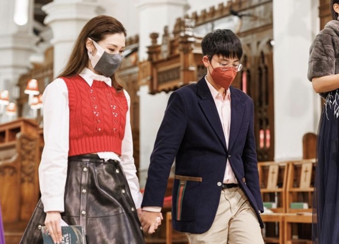 李嘉欣曾安排兒子讀傳統學校，現已轉讀國際學校。(圖片來源：IG@michele_monique_reis)