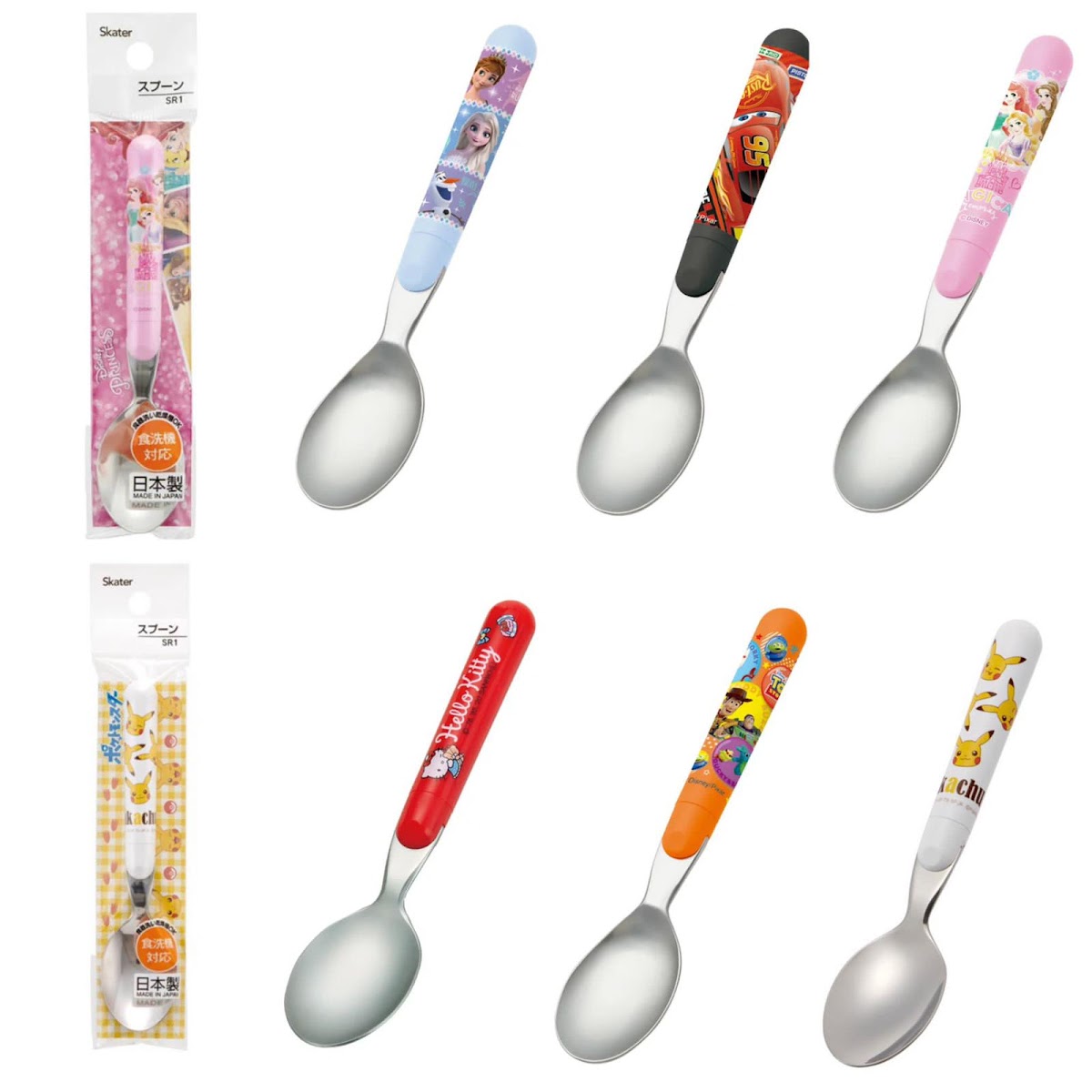 日本製Skater兒童學習餐具(各HK$55)