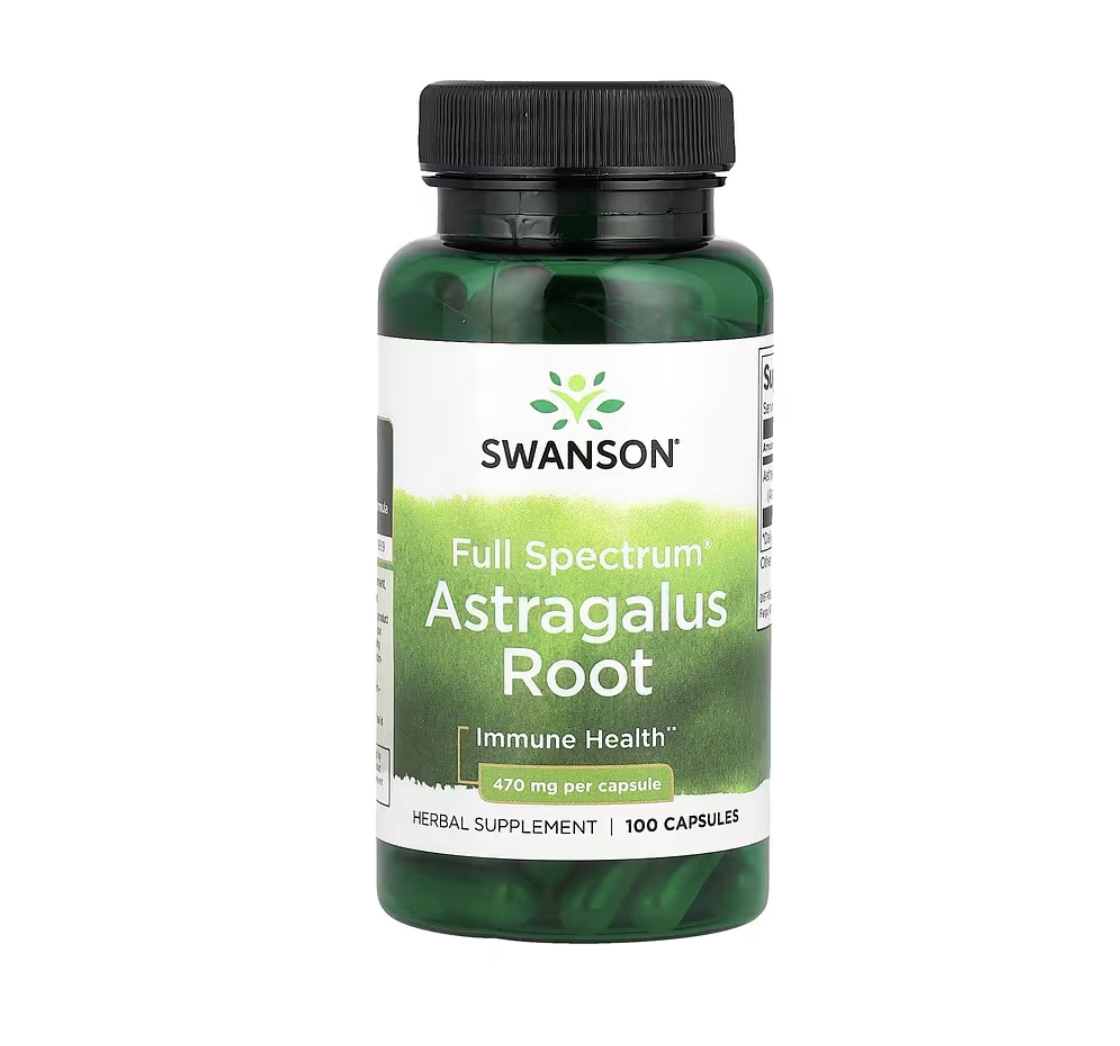 Swanson 黃芪根膠囊470 毫克(HK$47.28 / 100粒)