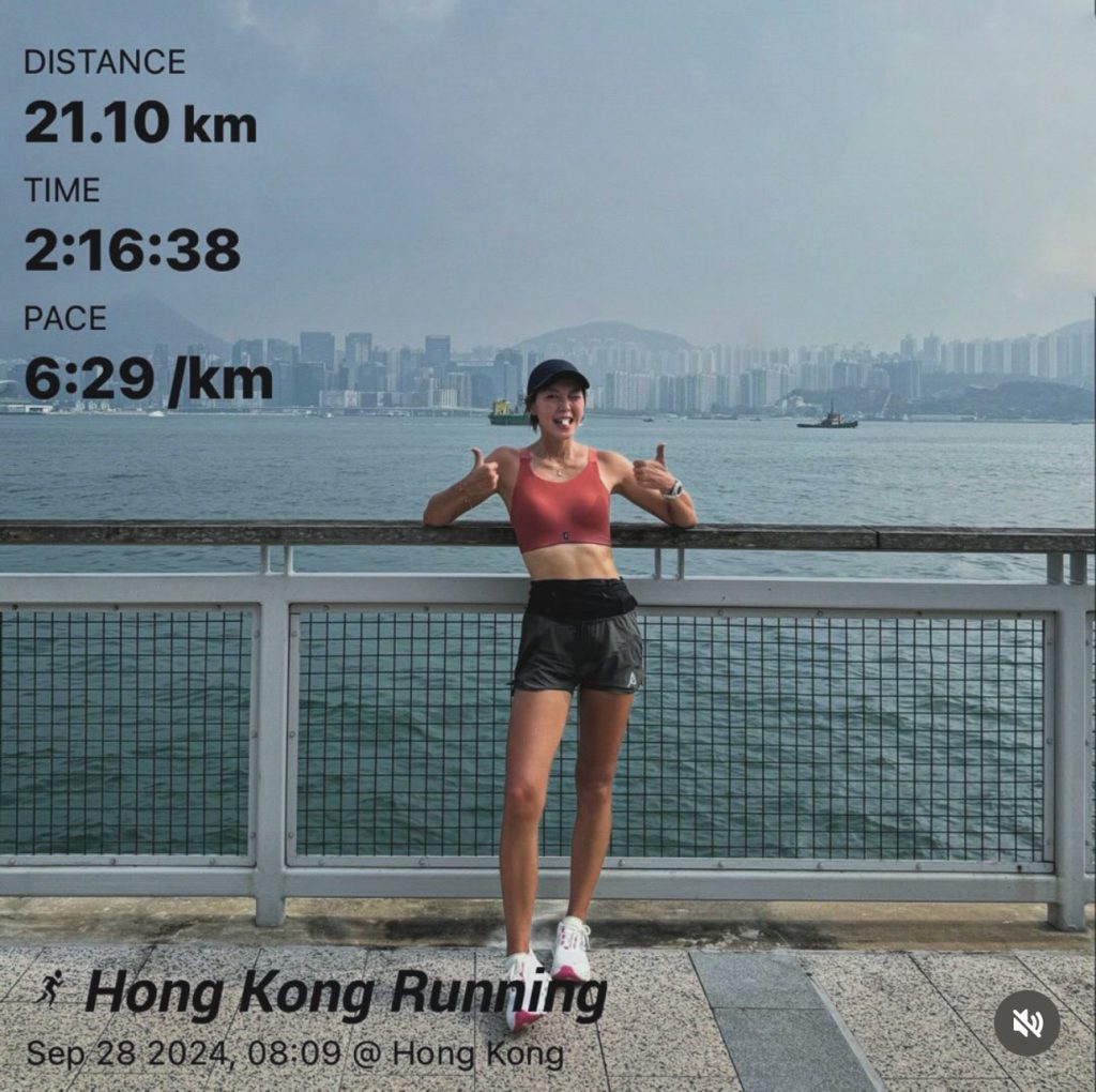 梁諾妍 減壓 跑步