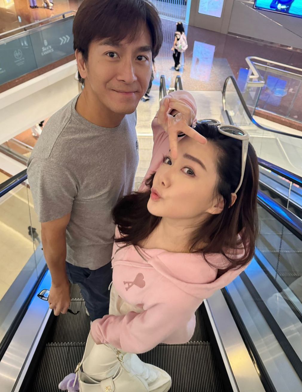 湯洛雯與馬國明經常開心放閃。(圖片：IG@roxannetong)