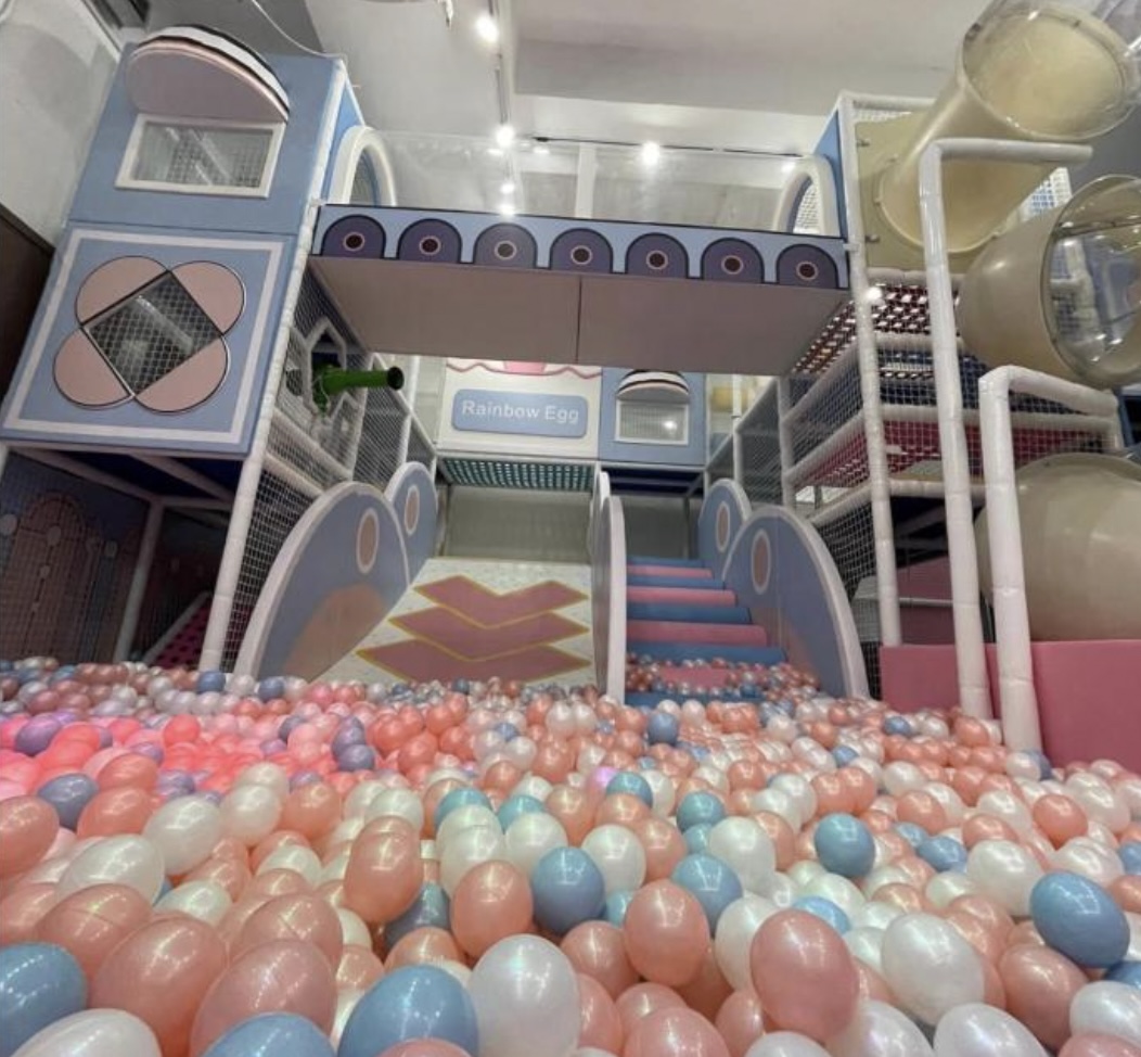 Rainbow Egg Playhouse彩虹蛋兒童遊樂場