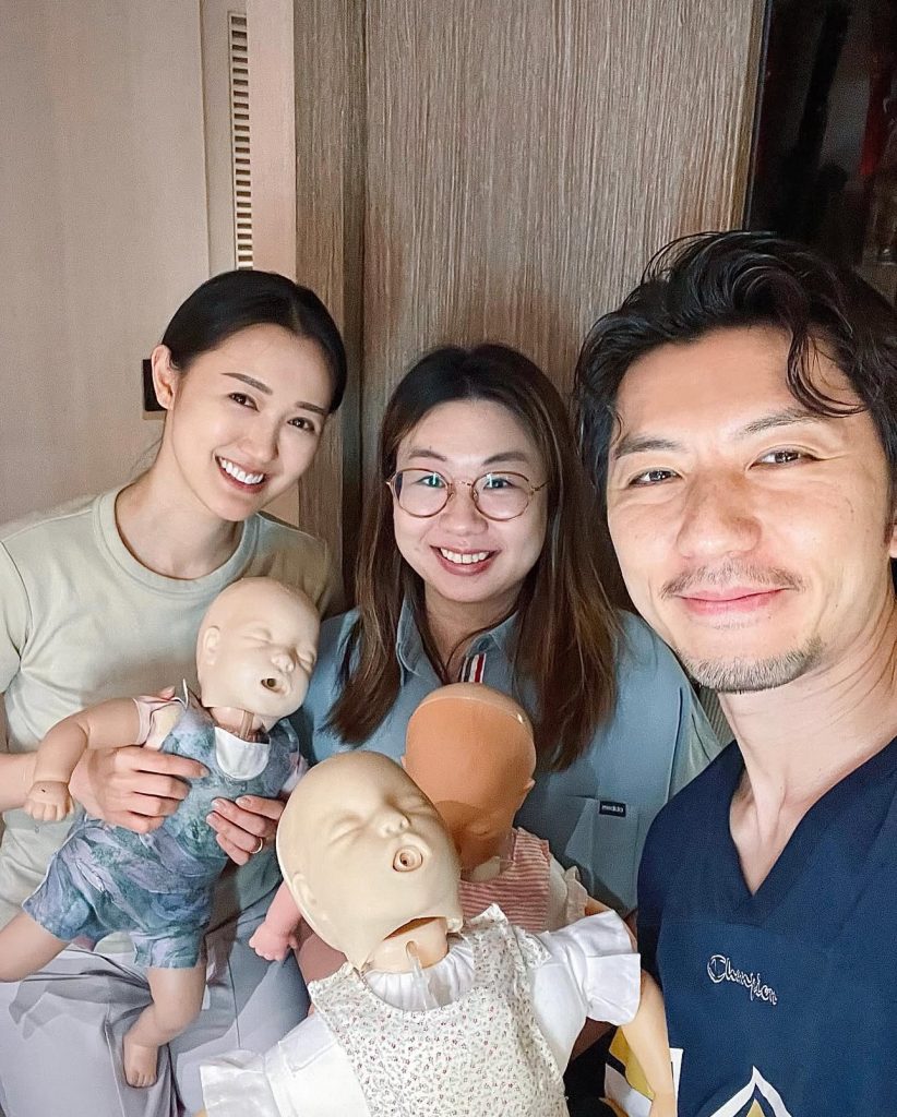 張寶兒 袁偉豪 袁咕碌 育兒