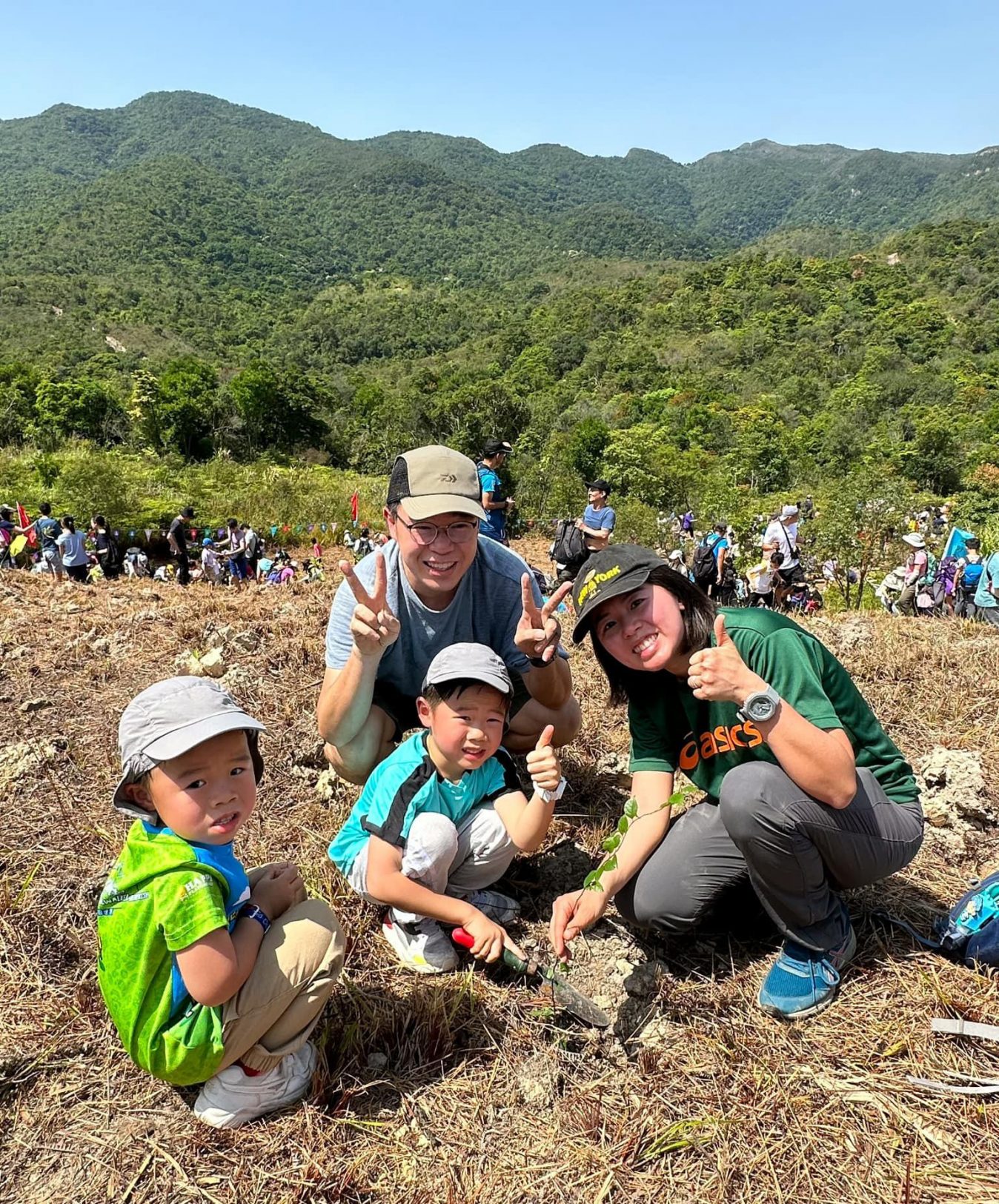 郊野公園遠足植樹日
