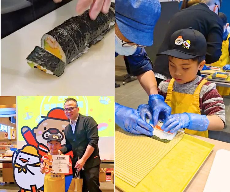 親子好去處｜親子壽司工作坊：製作3款大熱壽司！完成獲頒證書 + 紀念品 ＋等值禮券回贈