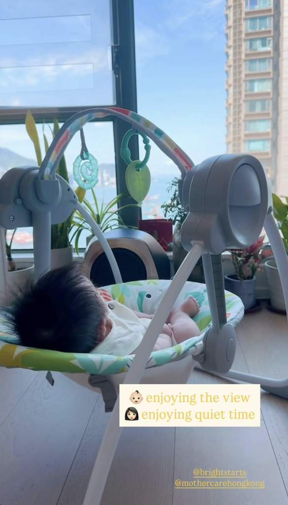 麥明詩 盛勁為 嬰幼兒