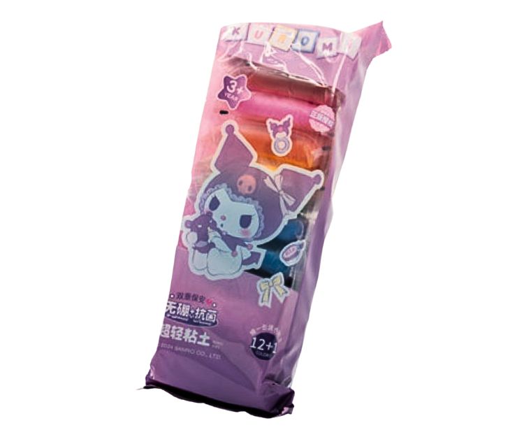 SANRIO一款Kuromi包裝的超輕黏土亦驗出含可致敏防腐劑。
