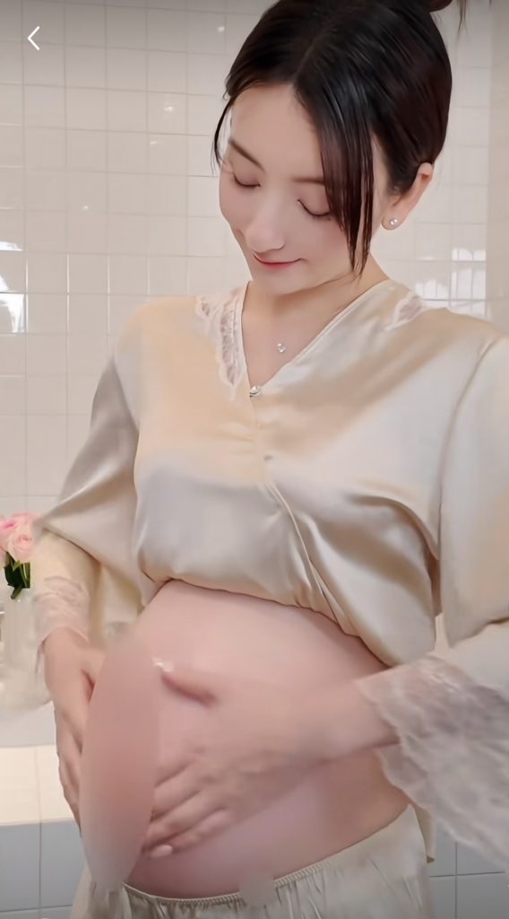 方媛 懷孕 預防妊娠紋 按摩