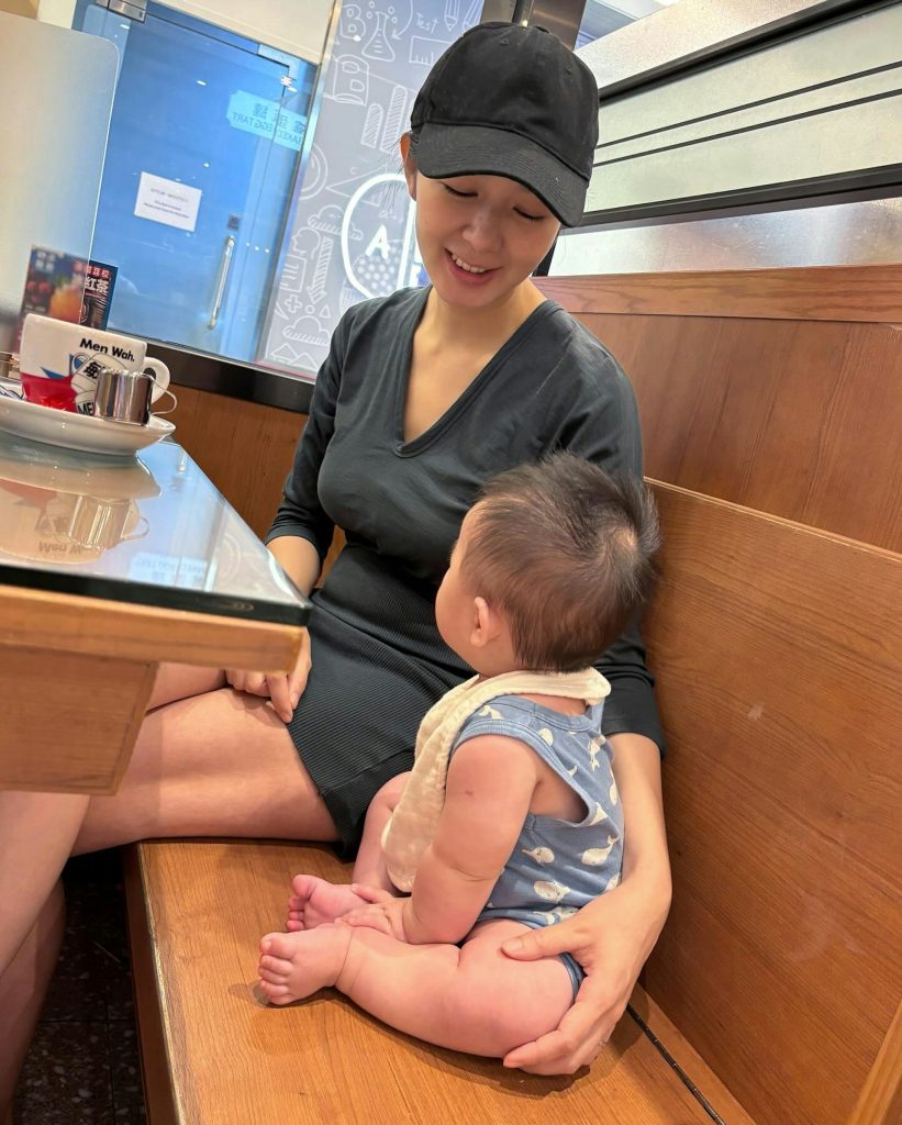 麥明詩 盛勁為 嬰幼兒 長肉
