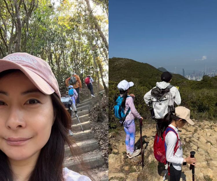 郭晶晶一家五口行山享受家庭樂！遠足要安全安心：盤點5大幼童行山必備物品