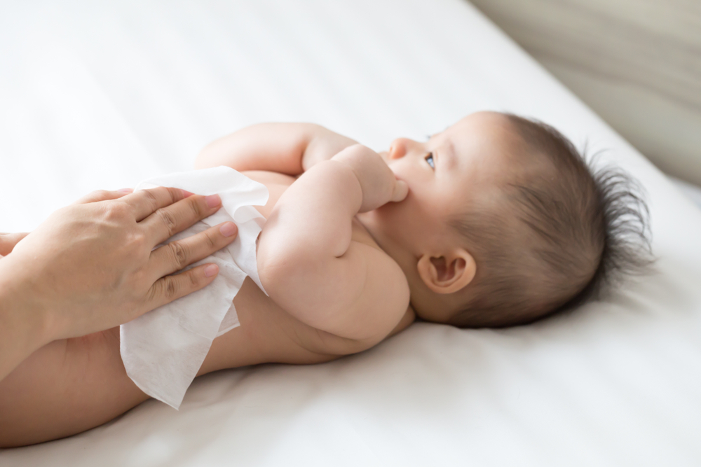 baby wet tissue