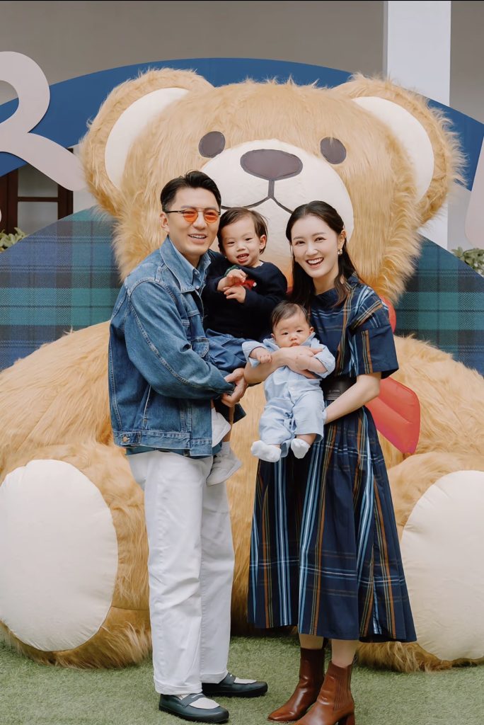 張寶兒 育兒