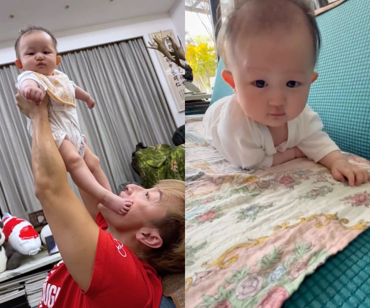 方力申女兒Isla「致敬」爸爸新歌MV！短片隱藏5項半歲BB運動伸展肌肉鍛鍊體格