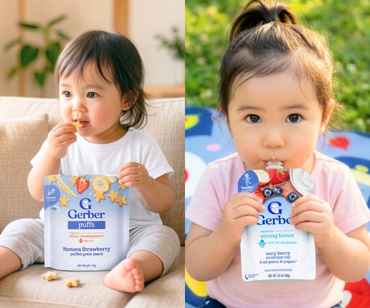 【 新手爸媽必收藏 】解鎖 BB 小食界「人氣王」！GERBER® 嘉寶® 全新Zip袋裝星星餅 ＋「有營」水果乳酪，成就 BB 成長黃金期！