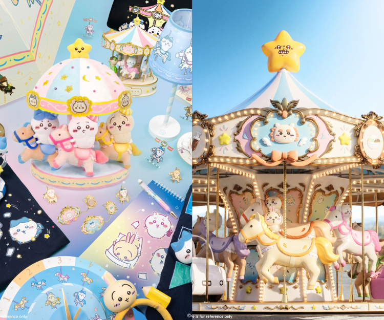 CHIIKAWA展8月登陸維港！4大宇宙130＋原畫 全球首座迴旋木馬裝置