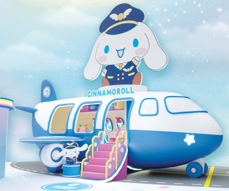 Cinnamoroll主題夢想飛行樂園 航空業體驗工作坊 化身小機師小空服 現役機師親授模擬飛行