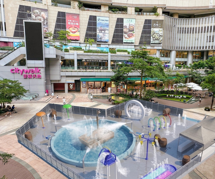 商場聯手JUMPTOPIA打造玩水基地 7大必玩 室內漂流 戶外設玩水樂園