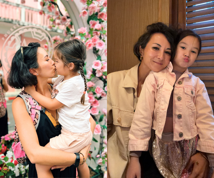 單親混血媽媽在香港 離婚後，為愛女築起「完整的家」 用愛緩解香港的重重高壓