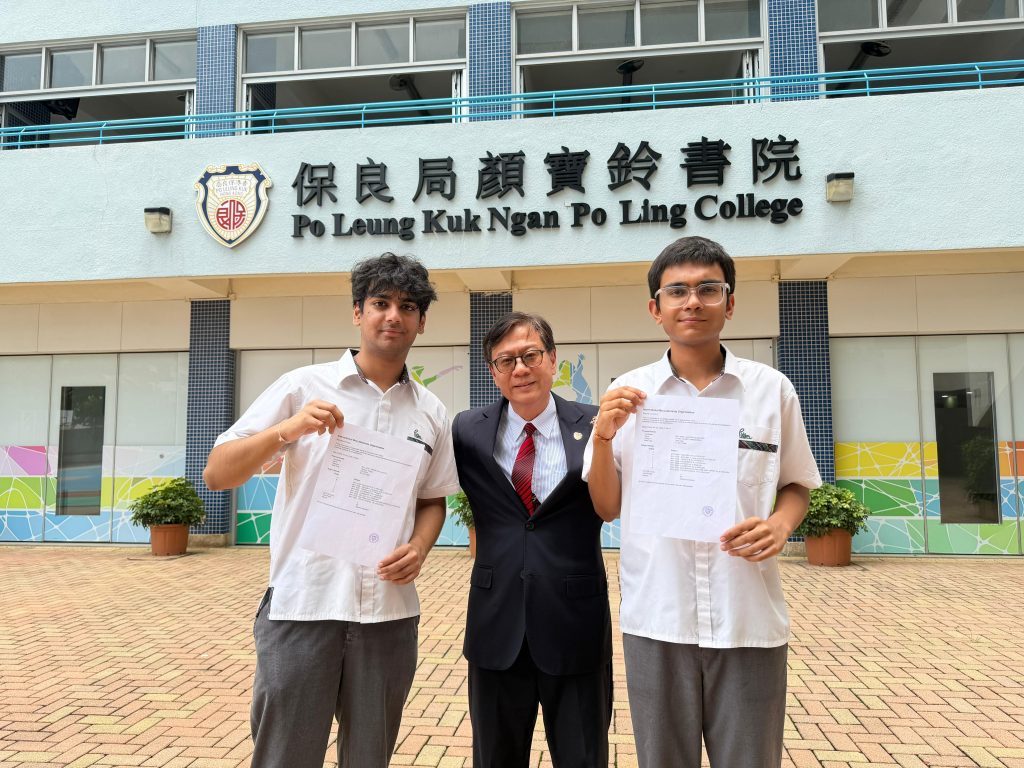 (左)及 PATEL SHWET HARESHBHAI(右)，他們均已達到本地大學有條件取錄。（圖片來源：相關機構）
