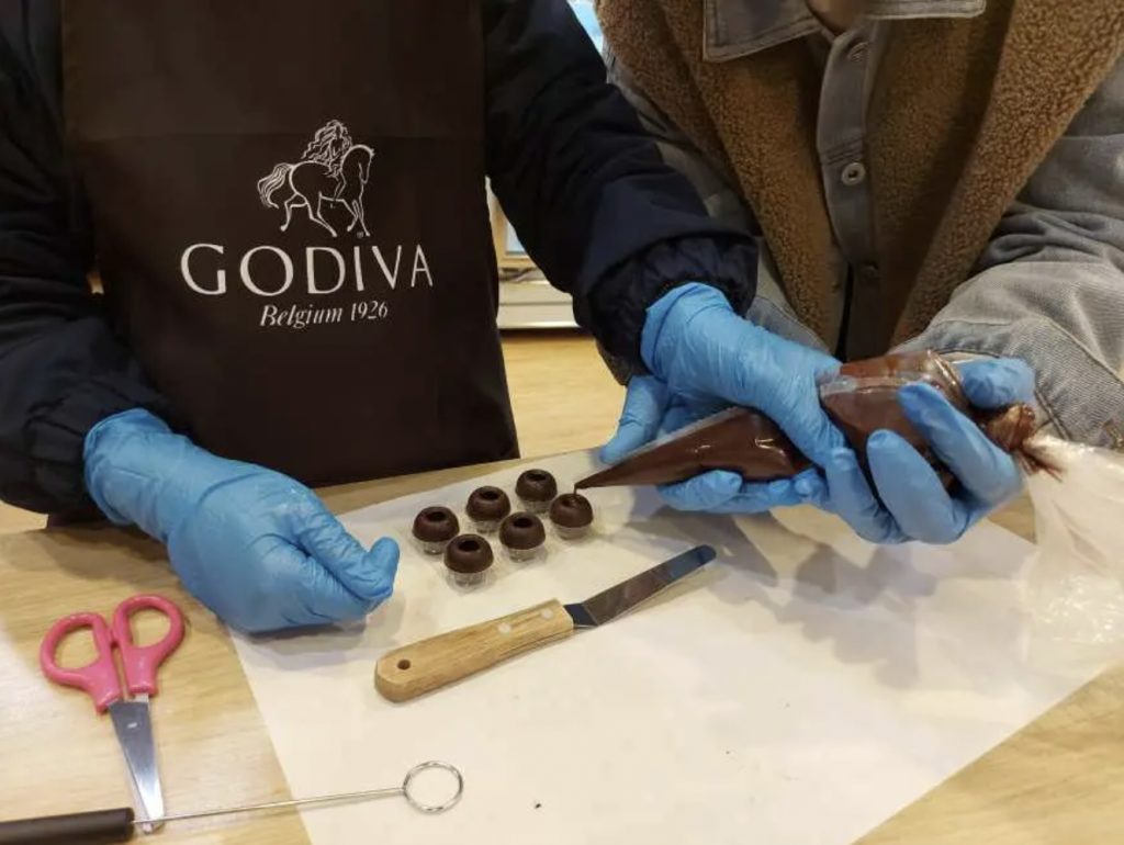 GODIVA 朱古力工作坊