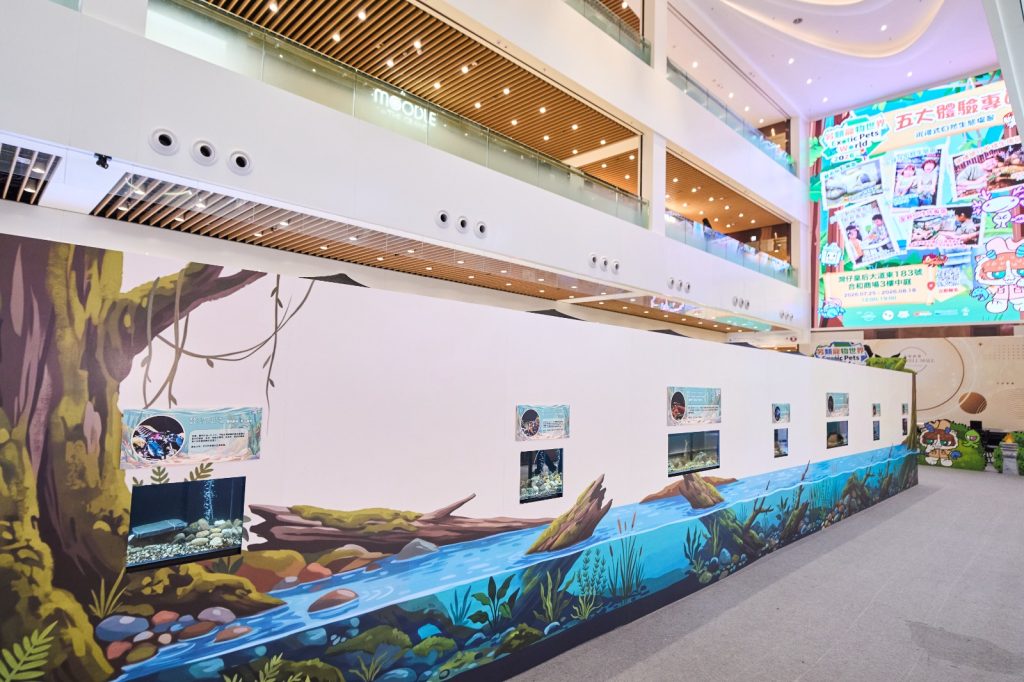 ZONE 2 ：水族及甲殼生態區