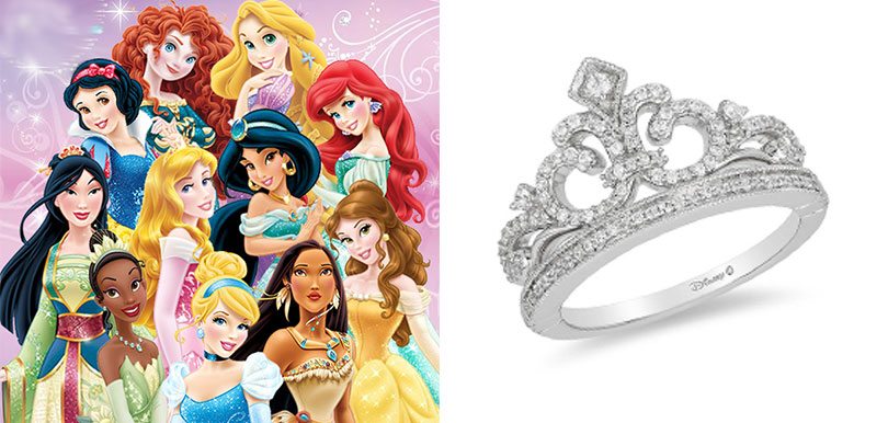 【Disney官方鑽戒】你屬於哪位迪士尼公主？