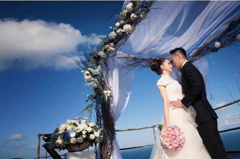 【海外婚禮】珊瑚礁美境出嫁