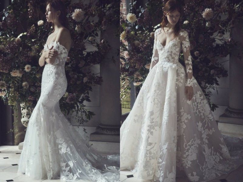 Elie saab Monique Lhuillier 追縱婚紗時裝週最新2019秋冬婚紗趨勢都在這裡