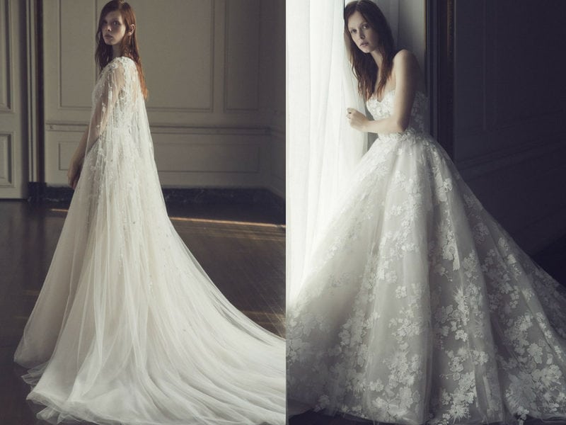 Elie saab Monique Lhuillier 追縱婚紗時裝週最新2019秋冬婚紗趨勢都在這裡