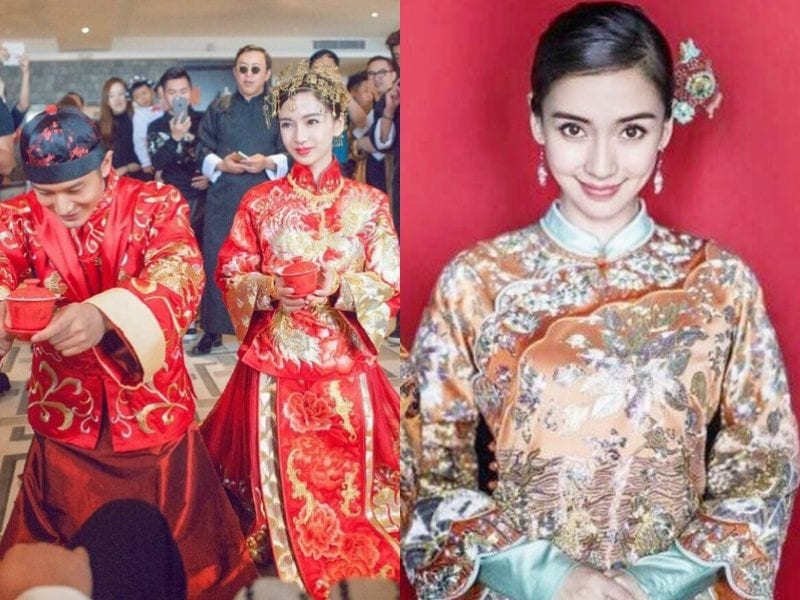 唐嫣羅晉和他們做裙褂都找她