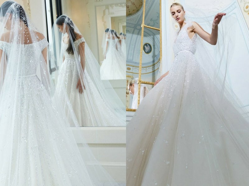 Elie saab Monique Lhuillier 追縱婚紗時裝週最新2019秋冬婚紗趨勢都在這裡