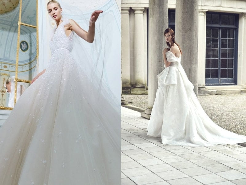 Elie saab Monique Lhuillier 追縱婚紗時裝週最新2019秋冬婚紗趨勢都在這裡